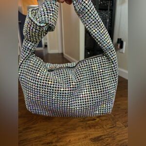 Madison West bling full glitter bag